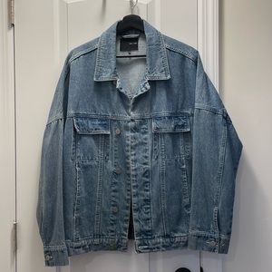Oak and Fort Oversized Denim Jacket